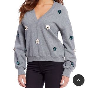 Gianni bini embelished sweater NWT 🌸
